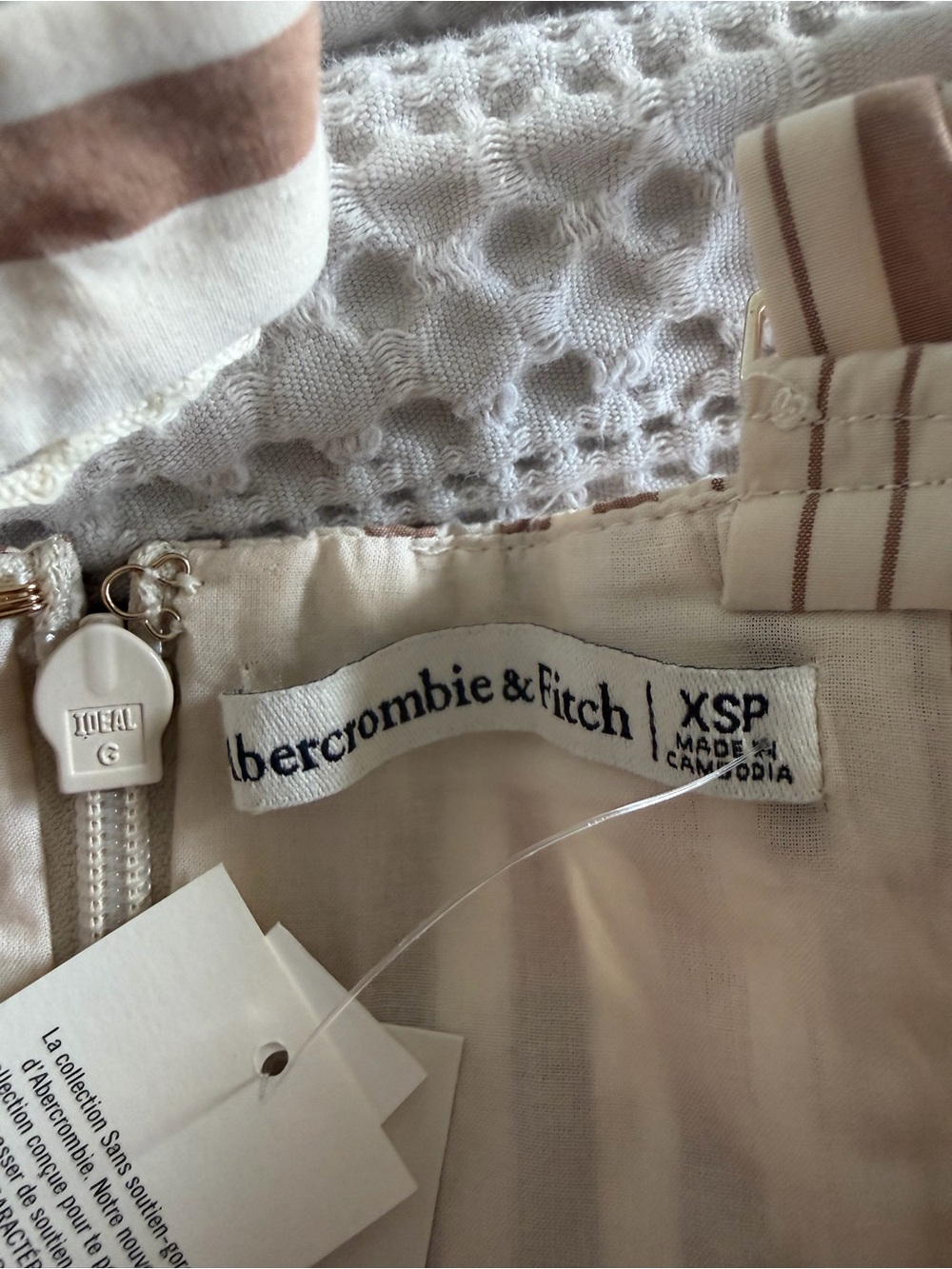 Abercrombie XS Petite Cotton Midi Dress - Picture 5 of 5